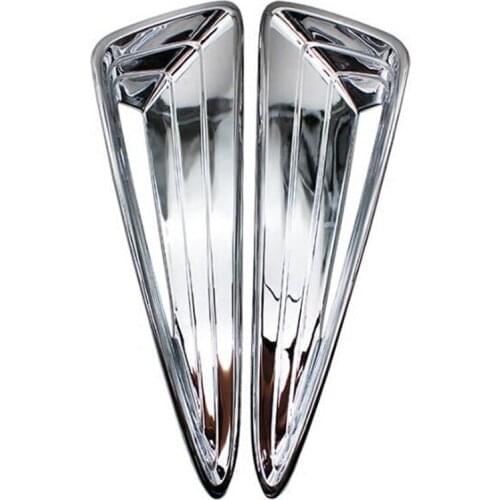 YAQUICKA Car Front Fog Light Lamp Trim Styling Mouldings For Toyota CHR C-HR 2016 2017 2018 Exterior Parts Accessories ABS