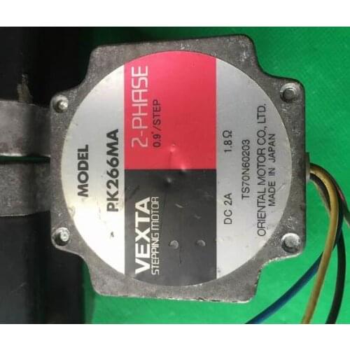 PK266MA , stepper motor , used in good condition . 80% appearance new , good working , free shipping