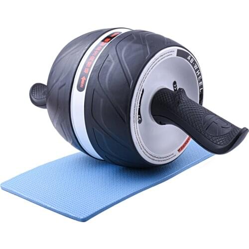 Carver Ab Roller Wheel for Core Workouts Equipment Abdominal Muscle Trainer Home Fitness Gym Exercise Body Building Machine