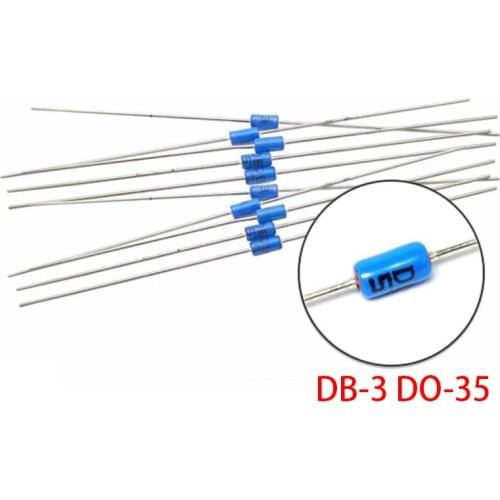 50PCS DB3 DB-3 Diac Trigger Diodes DO-35 DO-204AH