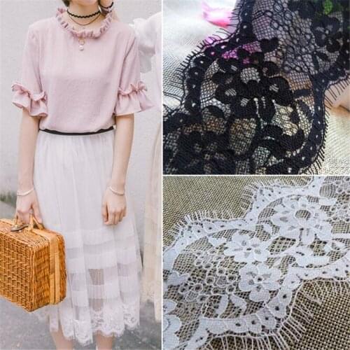 60Meters Classical Design Spot explosion models lace eyelash lace DIY clothing accessories 9.5cm LB0026
