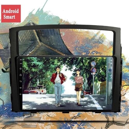 9'' Android 10.0 Car Radio For MITSUBISHI PAJERO V97 2006 2007 2008 2009 2010 2011 Stereo Radio GPS Navigation DVD Tape Recorder