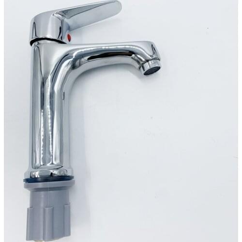 Free Shipping Faucet Stainless Steel Paint Faucet Bathroom Basin Faucets Hot Cold Mixer Tap Single Hole 2020 New Basin Mixer