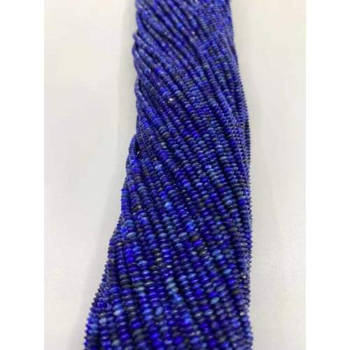 AAA natural green gold 1.5X2, 1.5X3 UFO beads: cut gem jewelry DIY boutique 38cm long