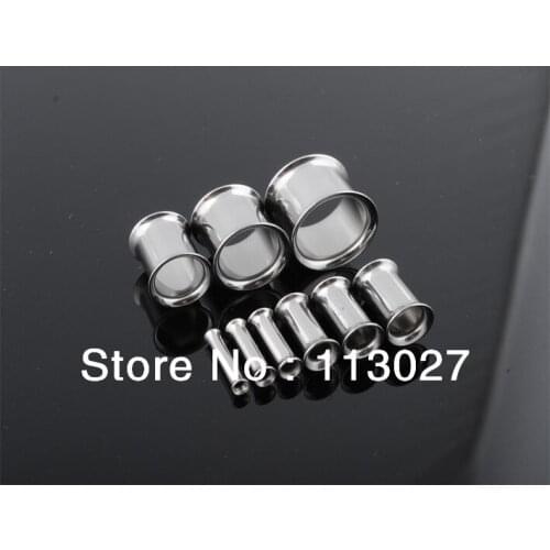 Double Flared Plug Cheap Ear Tunnel 2.5mm-16mm Body Jewelry Gauge Ear Plug