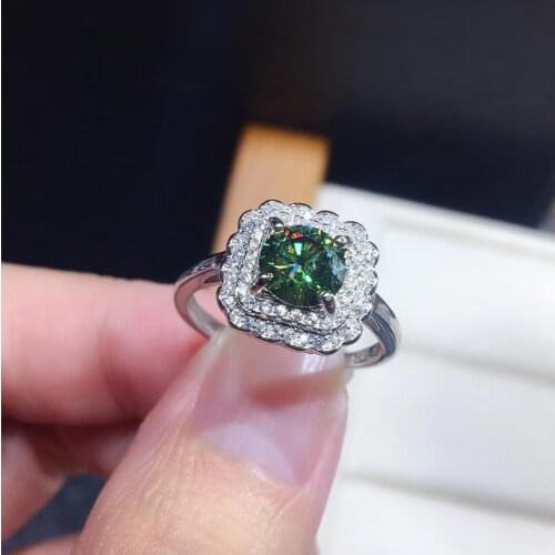 Exquisite Silver Color White Green Gems Crystal Thin Ring AAA Cubic Zirconia Women Ring Wedding Band Engagement Ring Fine Gifts