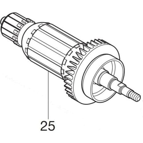 Genuine Armature For Makita 519268-2 UC250D BUC250 DUC252
