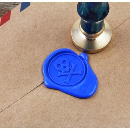 Skull Wax Seal Stamp/ Sealing Wax Seal/Wax Stamp/WS035
