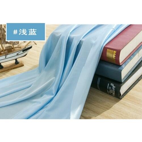 Pearlescent Ice Silk Satin Fabric By The 5 Meters Per for Curtain Wedding Background Light Gauze Stage Decoration Sewing Cloth