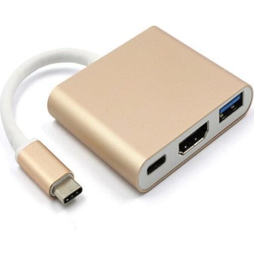 Type-c to hdmi 4k usb3.0 PD converter