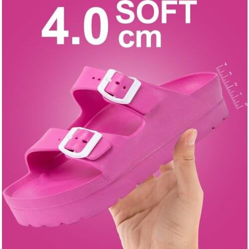 FZNYL Women Slippers Summer Men Slides Cute Couple Casual Outdoor Slipper Non-slip Female Solid 4 Colors