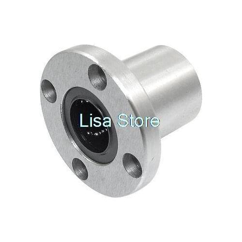 Linear Motion Bushing Ball Bearing LMF20UU 20mm x 32mm x 42mm Round Flange Type