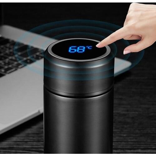 Stainless Steel Vacuum Flask Smart Kettle LCD Screen Display Temperature Thermos Bottle Steel Travel Cup Чашка термоса vip link