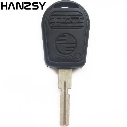 3 Button Car Remote Key Fob For BMW E36 E32 E34 E39 E34 E46 E31 Z3 Replacement Atuo key shell Cover blank Case Uncut Blade