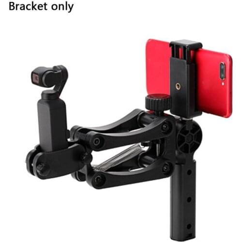 Camera Z Axis 4 Axis Gimbal Spring Damped Stabilizer Shock Absorber Handle Grip Holder Bracket For DJI OSMO Pocket