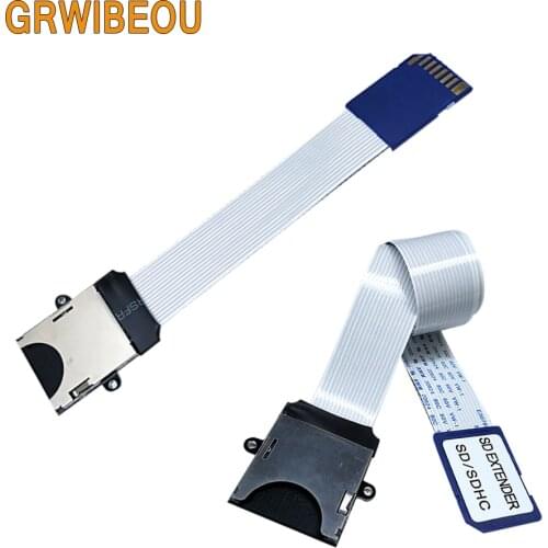 Micro SD To SD / SDHC / SDXC Card Extension Flexible Extender Converter TF / Micro SD TO SD Card Extension Cable Adapter Reader