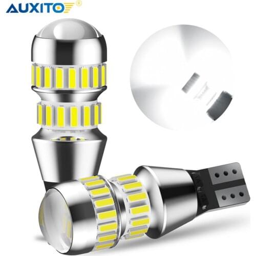 AUXITO 2x T15 W16W LED Canbus 921 912 T16 Bulb Car Backup Reverse Lamp For Nissan Qashqai Almera G15 Juke Tiida X-Trail Note J11