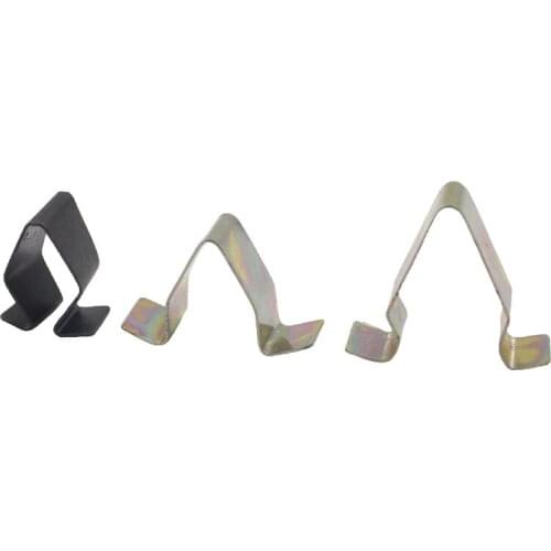 Car DVD CD Player Console Trim Panel Universal Fastener Control Panel Dashboard U Type Metal Clip