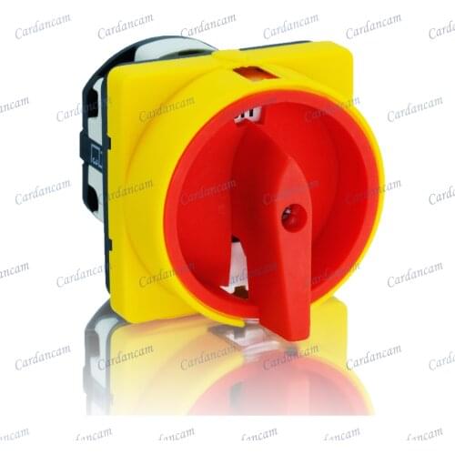 Cardancam TA10-20(LW26/LW39/LW38/CA10/C26)Rotary Swtich Changeover Switch Ui660V Ith 20A Small Panel with Padlock2P/3P/4P/5P/6P