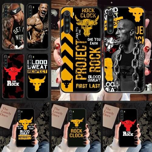 The Rock Dwayne Johnson Phone case For Xiaomi Redmi Note 7 7A 8 8T 9 9A 9S 10 K30 Pro Ultra black luxury coque trend bumper