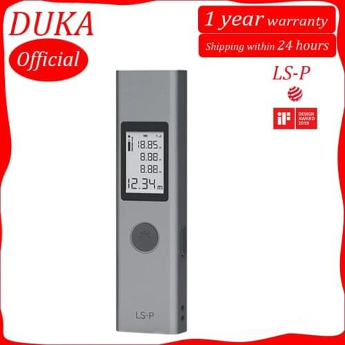 Duka Official 40m LS-P Digital Laser Rangefinder Portable USB Charger High Precision Measurement Handheld Rangefinder With Bag