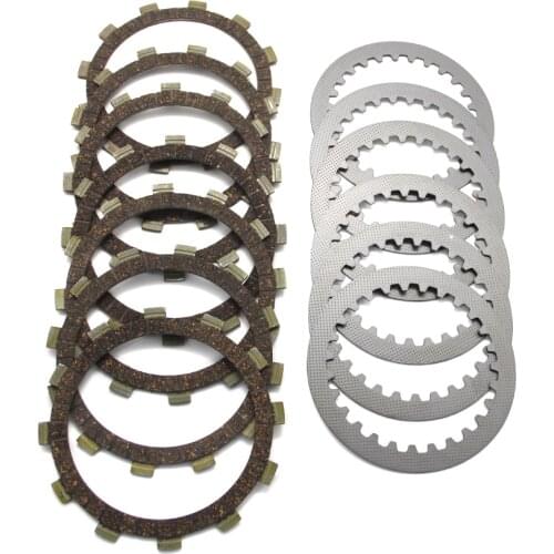 Clutch Friction Disc Plate Kit For Yamaha XS250 3N6 XS400D XS400-2E 2F XS400E XS400F XS400 XS400SG OEM:383-16321-00/4H7-16321-01