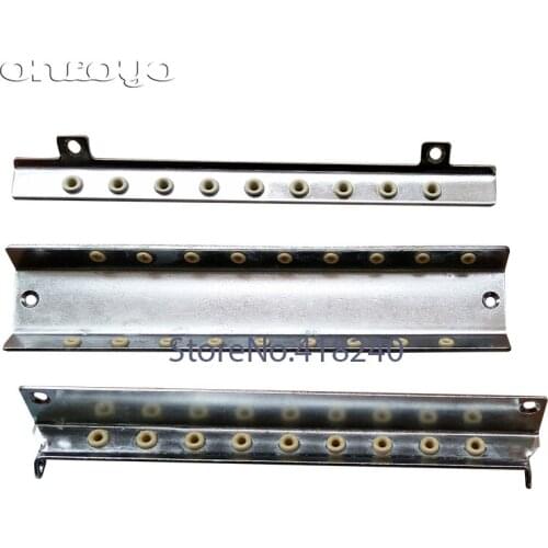 Computer Embroidery Machine Parts Nine Needle Iron Thread Through With Porcelain