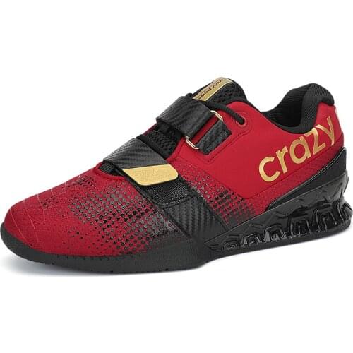 2021 Hot Sale Mens Weightlifting Shoes Indoor Fitness Sports Training Footwear Anti Slip Squat Sneakers High Quality