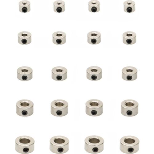 20PCS RC Model Metal Shaft Sleeve Wheel Lock Inner Diameter 2.05/3.05/4.05/5.05/6.05/7.05/8.05mm Steel Bushing DIY Spare Parts