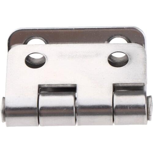 Marine Grade Stainless Steel Mirror Polished Door Hinge Boat Cabin Door Hatch Flush Door Hinge Stamp Strap Hinge Replacement