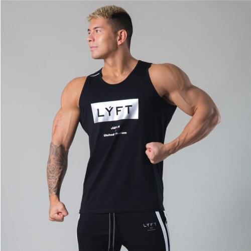 2021 Japan&UK Mens Running Vest Gym Sleeveless Cotton Shirt Slim Fit Tank Men Sport Vest Tops Workout Training Man Singlet