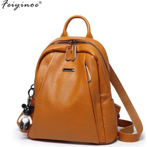 BagsLadies 2020new FashionLadies BackpackSmallCasualLitchiDesignBackpack