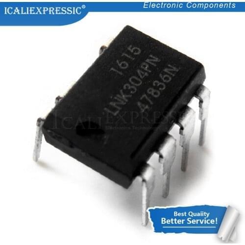 10PCS LNK304PN DIP7 LNK304P DIP LNK304 DIP-7 304PN new and original IC