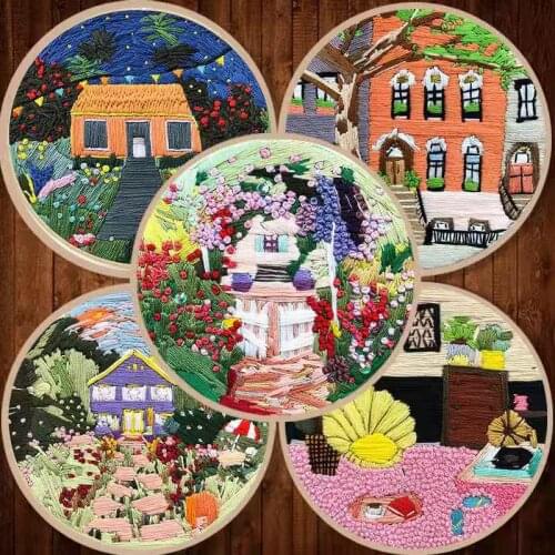 New DIY Three Dimensional Manual Basic Making Cloth Embroidery Material Bag