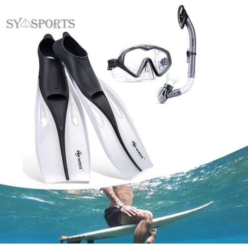 2021 professional diving mask, snorkeling goggles, silicone, anti-fog, underwater swimming equipment, adult mask, swimming fins