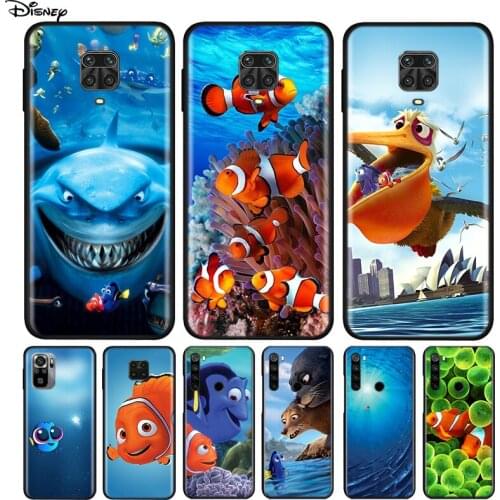 Silicone Cover Finding Nemo Fish For Xiaomi Redmi Note 10 10S 9 9C 9S Pro Max 9T 8T 8 7 6 5 Pro 5A 4X 4 Phone Case