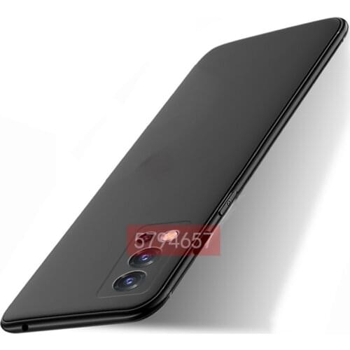 For Oneplus Nord 2 Case Slim Soft Silicone Matte Case For Nord2 5G Camera Protective Phone Shell Black
