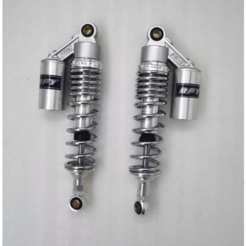 Universal 280mm/290mm/300mm/320mm/330mm 340mm/350mm/360mm motorcycle shock absorbers for YAMAHA Suzuki Honda Kawasaki chrome