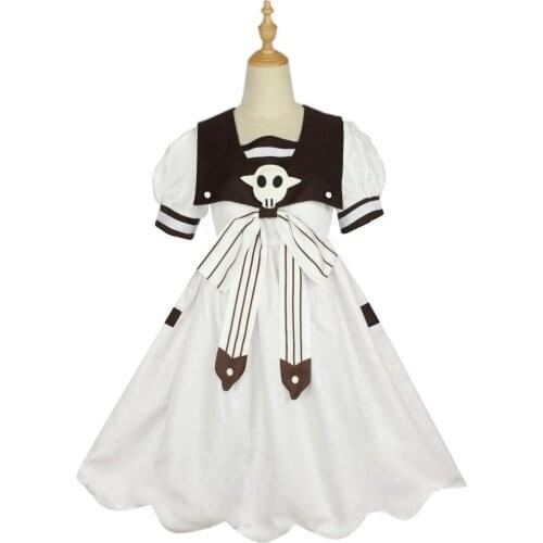 Toilet-Bound Hanako-kun Women Dress Sets Cosplay Costume Anime Nene Yashiro Wigs For Girls Halloween Party role-playing C78K126