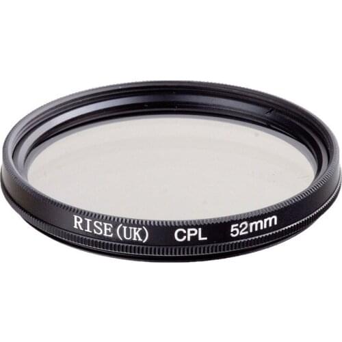 10 pcs RISE(uk) 52mm Circular Polarizing CPL C-PL Filter Lens 52mm For Canon NIKON Sony Olympus Camera