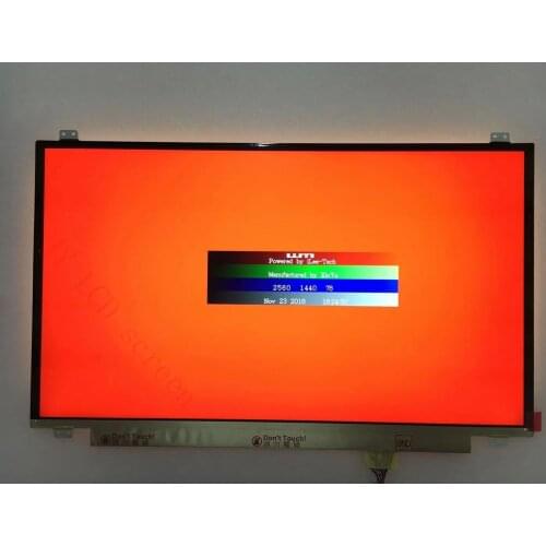 17.3" Laptop LCD Display Panel 40Pins B173QTN01.4 For Alienware 17 R4 120HZ 72% NTSC 400 cd/m² WQHD 2560x1440 LED Screen matrix