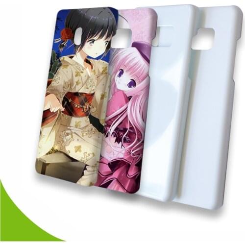 20PCS 3D Sublimation Case For For Samsung Galaxy S8 S9 S10 Plus Note 8 9 Note 10 10 Pro Plastic PC Hard Blank Printed Cover