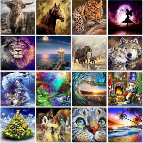 5d Diamond Painting New Arrivals Lighthouse Diamond Art Full Drill Embroidery Sea Mosaic Cross Stitch Scenery Home Decoration