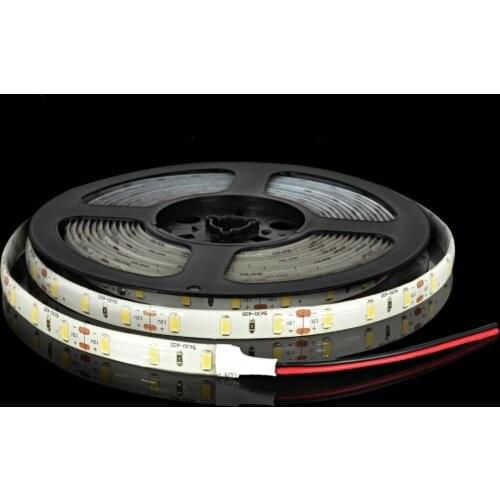 Super Bright 5m 5630 SMD 60led/m LED Flexiable Strip Light Lighting 300LED White/Warm White Non-Waterproof 5m/lot