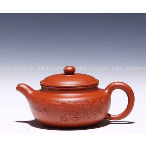 H2085 - 190cc is about as good as water pot authentic Yixing antique teapot mud ore Zhu special offer