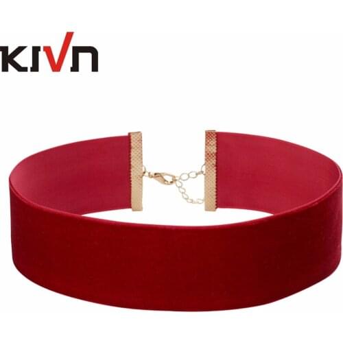 Женские бархатные чокеры KIVN China At AliExpress