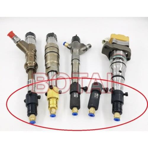 COMMON RAIL INJECTOR NOZZLE COLLECTOR RAPID CONNECTOR FOR BOSCH DENSO DELPHI CUMMINS ISG XPI AND CAT HEUI INJECTOR