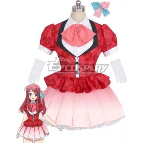 Zombieland Saga Minamoto Sakura Idol Outfits Girls Halloween Party Stage Performance Clothes Dress Set Cosplay Costume E001
