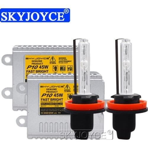 SKYJOYCE Original 45W Cnlight H7 6000K H1 H3 H8 H11 D2H 5000K 4300K Car Headlight Bulbs AC 12V Fast Bright 45W Ballast Reactor