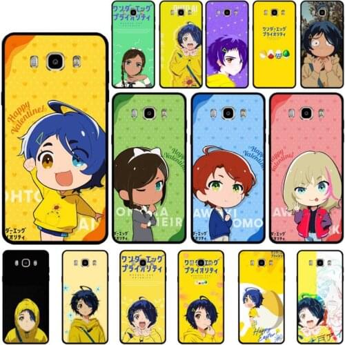 MaiYaCa Anime Wonder Egg Priority Phone Case for Samsung J 4 5 6 7 8 prime plus 2018 2017 2016 J7 core